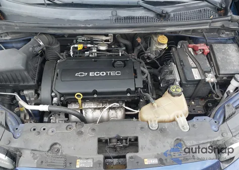 2012 Chevrolet Sonic 2Lt из США, поврежденный, VIN 1G1JC6SH4C4207465